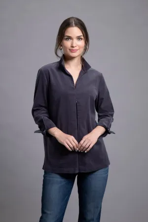 27" Corduroy Hidden Zipper Tunic