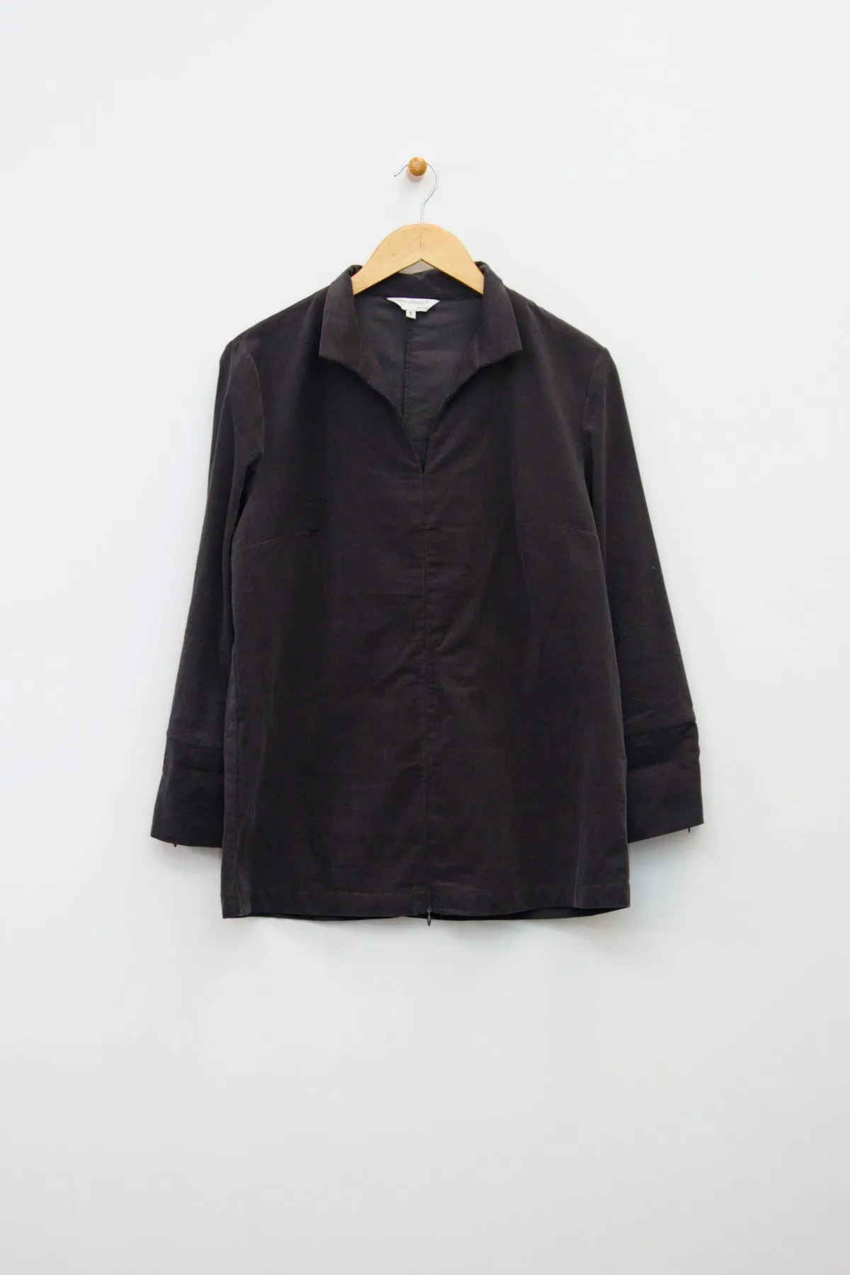 27" Corduroy Hidden Zipper Tunic