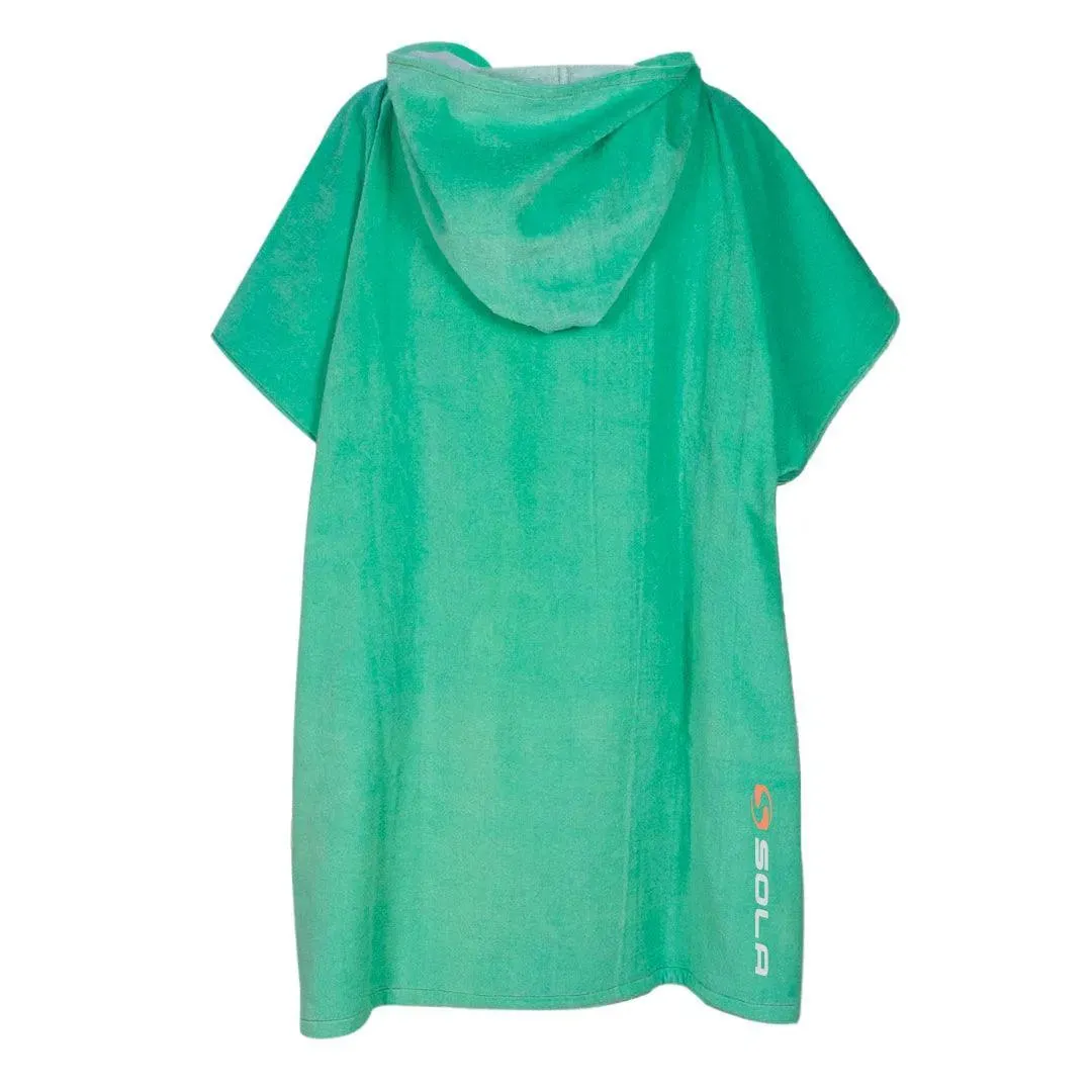 Adult Towel Changing Robe Green