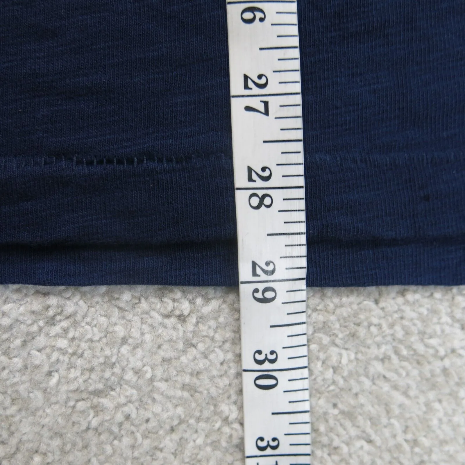 American Eagle Shirt Mens Large Blue Standard Fit Long Sleeve Henley Lightweight