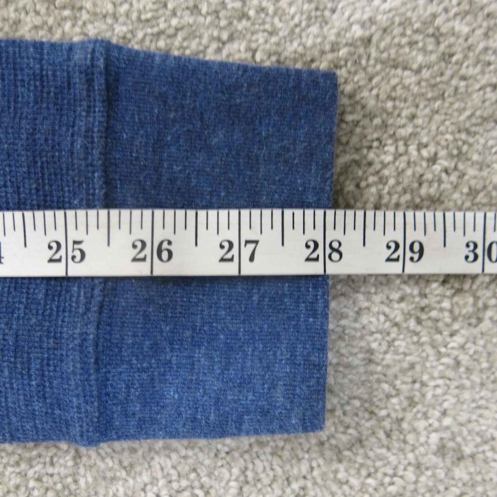 American Eagle Shirt Mens XL Blue Henley Neck Tee Heritage Thermal Classic Fit