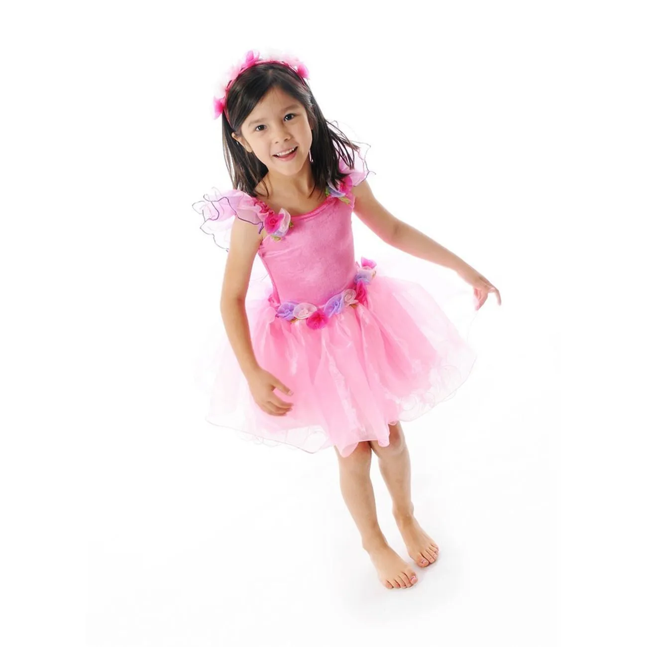 Fairy Girls Fairylicious Dress Pink Large