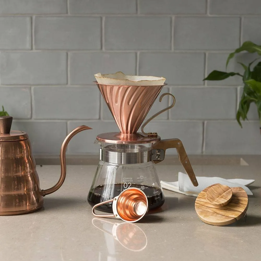 Hario V60 Copper Coffee Dripper Size 02