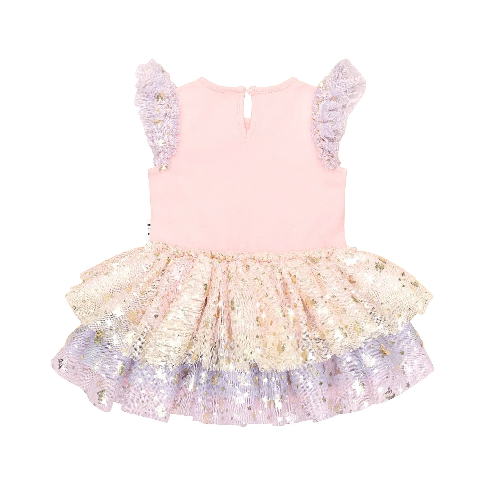 Huxbaby Reindeer Friends Tulle Dress - Candy