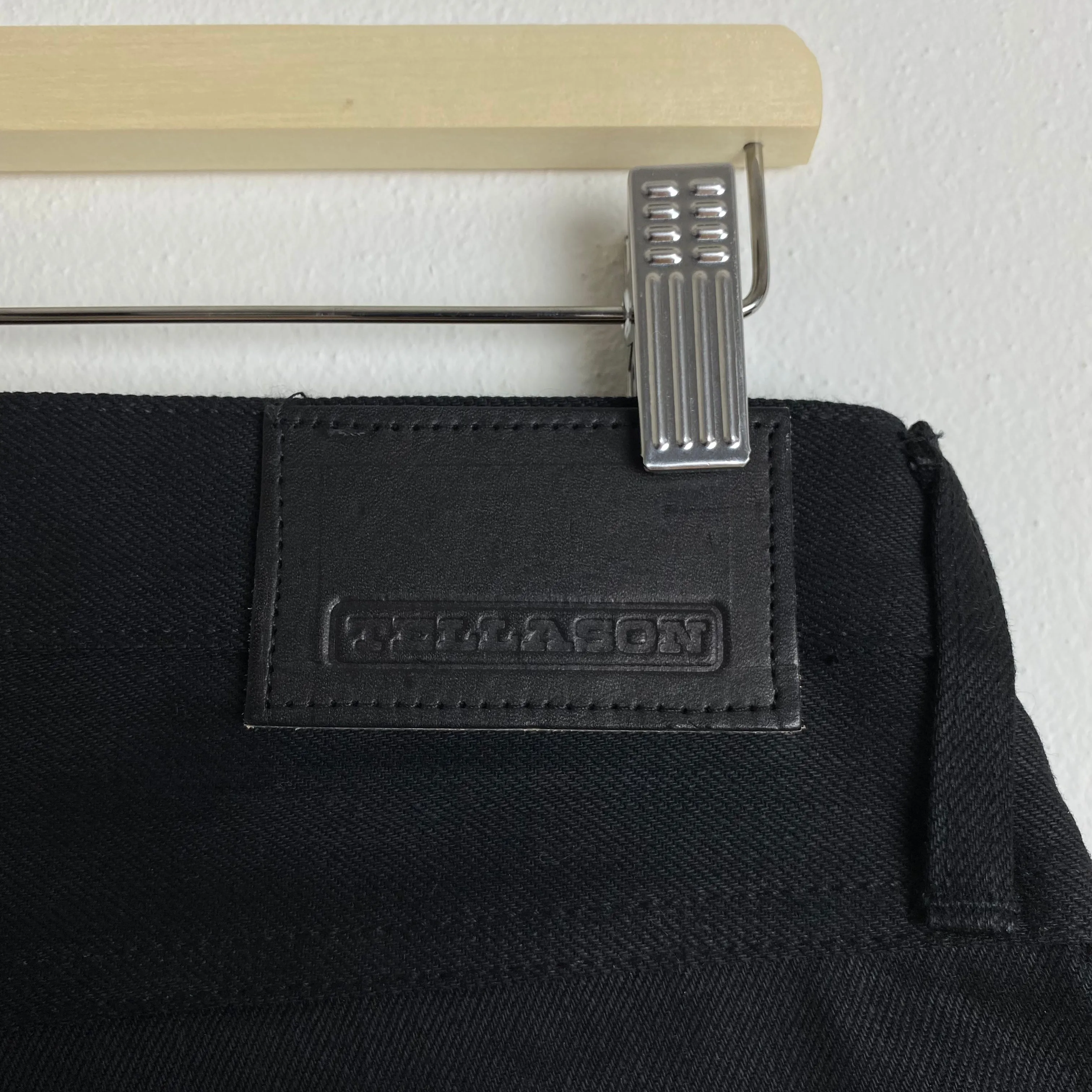 Ladbroke Grove Slim Tapered Black Japan Selvedge - W32L36
