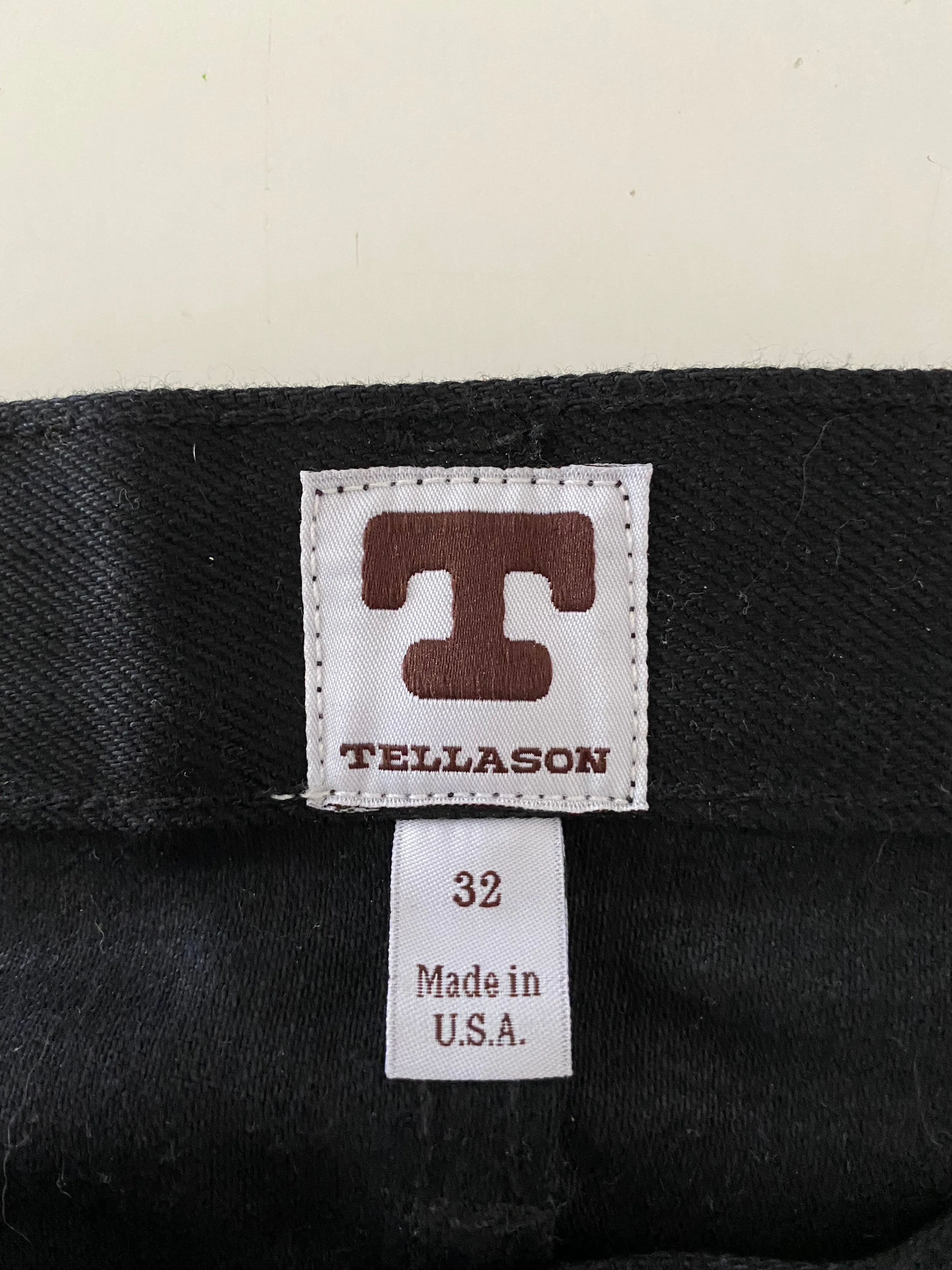 Ladbroke Grove Slim Tapered Black Japan Selvedge - W32L36