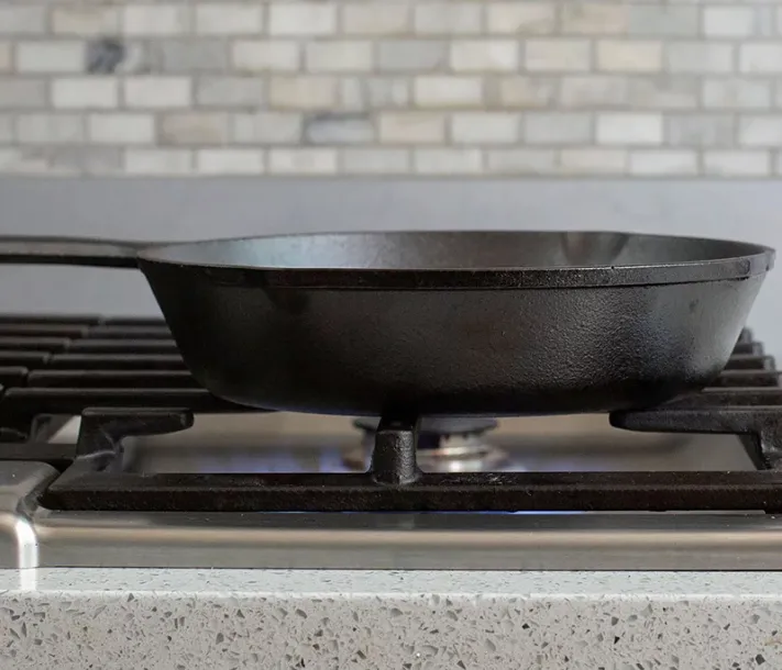 Lodge Seasoned Cast Iron Skillet 9 inch