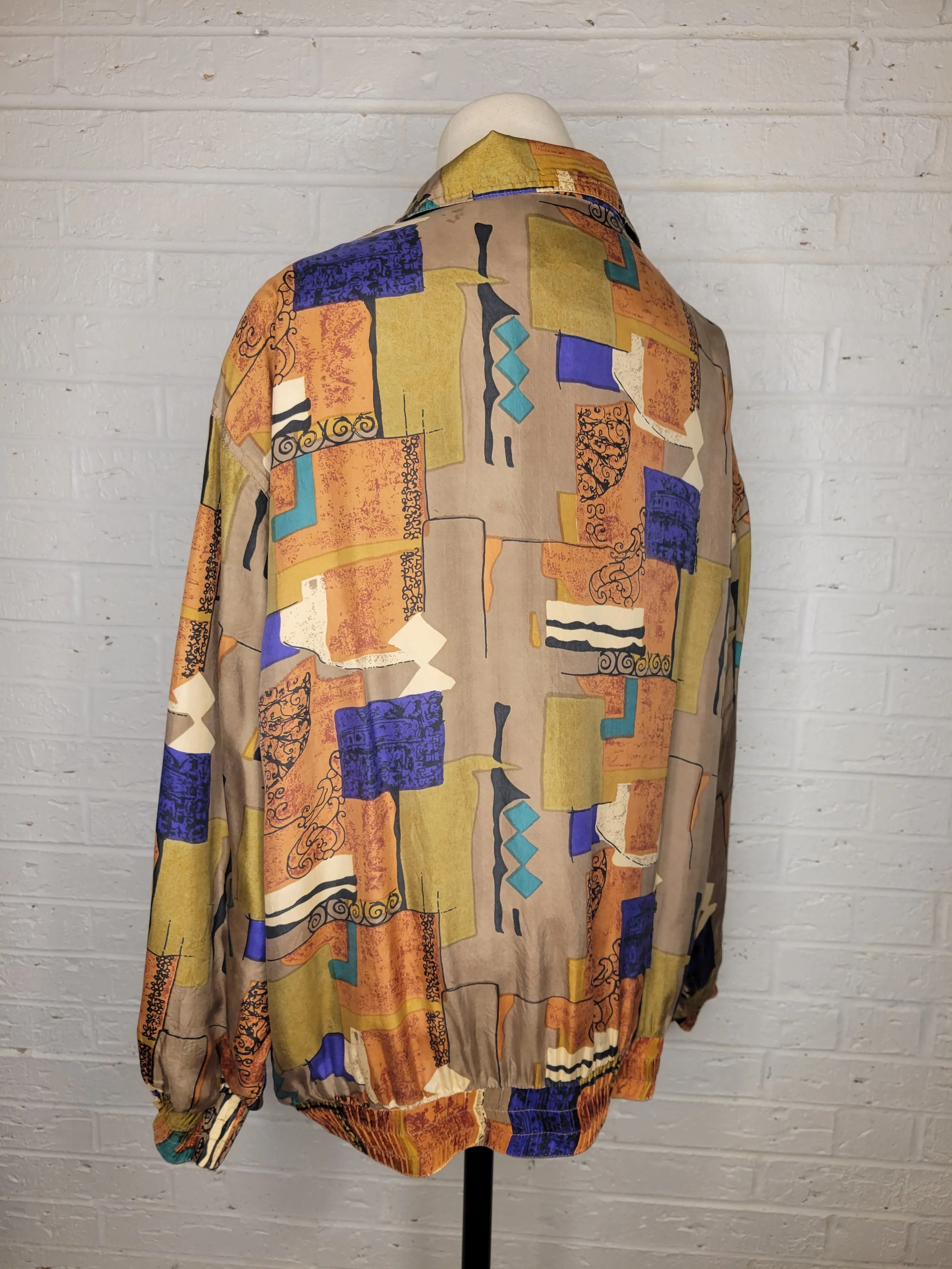 L/XL - Vintage Alfred Dunner Windbreaker