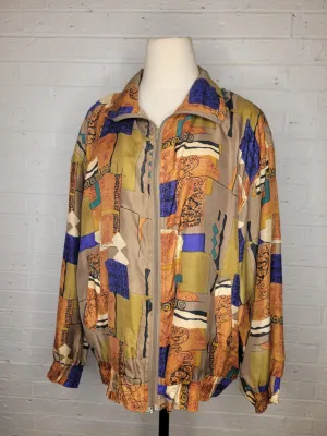 L/XL - Vintage Alfred Dunner Windbreaker