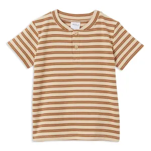 Milky Natural Stripe Henley