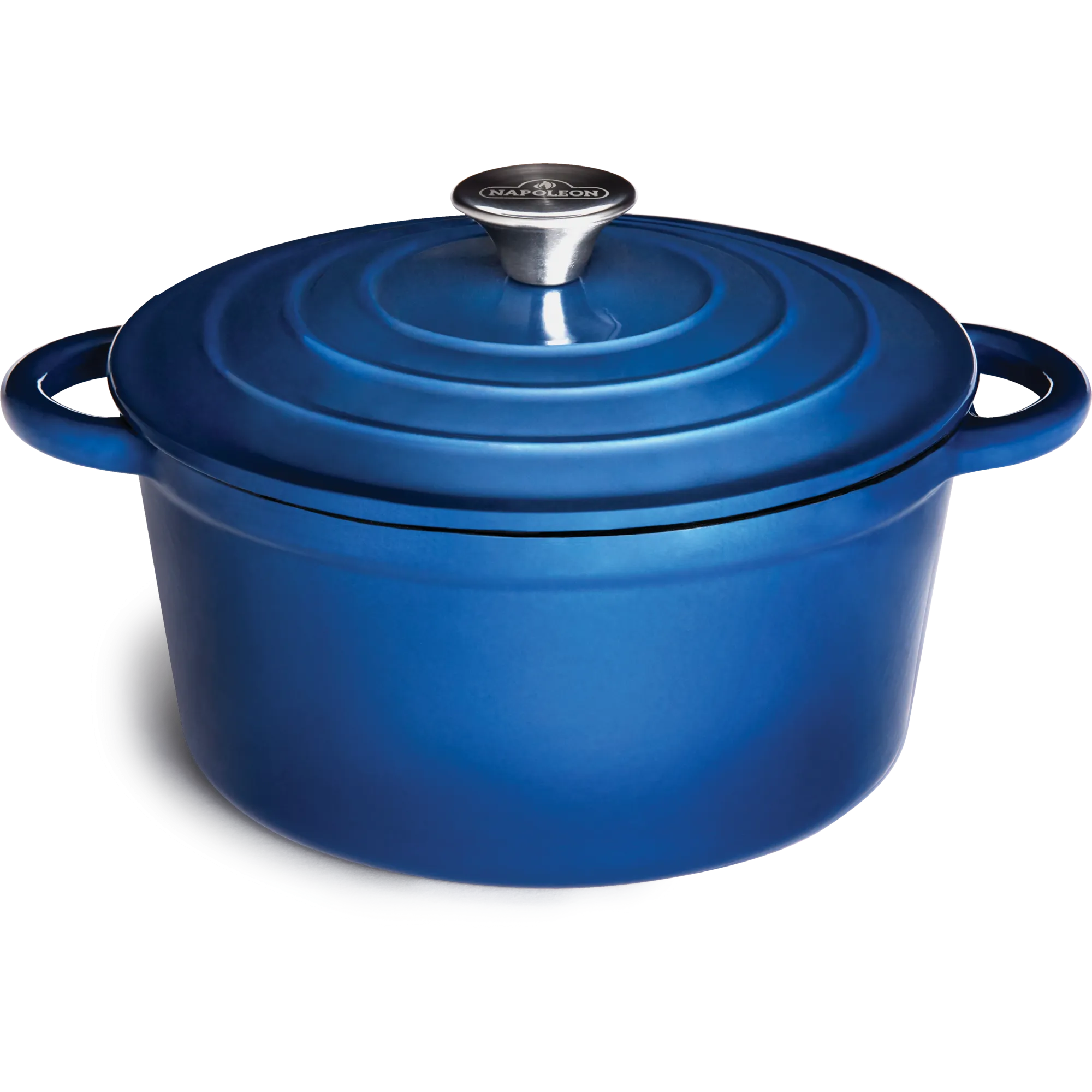 Napoleon Round Cast Iron Casserole Dish