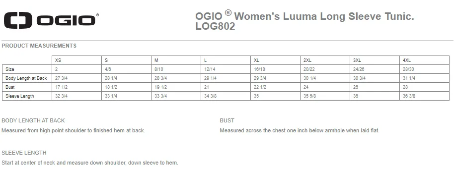 OGIO Luuma Long Sleeve Tunic
