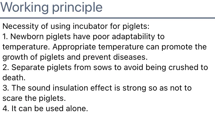 Piglet Hut Insulator Incubator Heating Hut House Piglet Cover