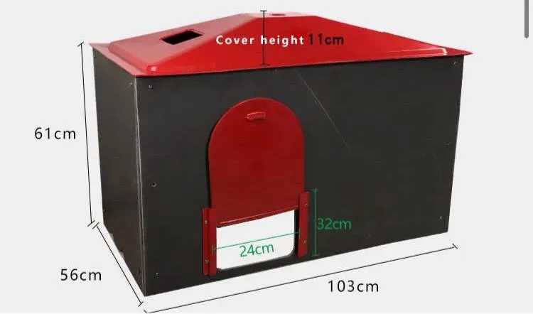 Piglet Hut Insulator Incubator Heating Hut House Piglet Cover