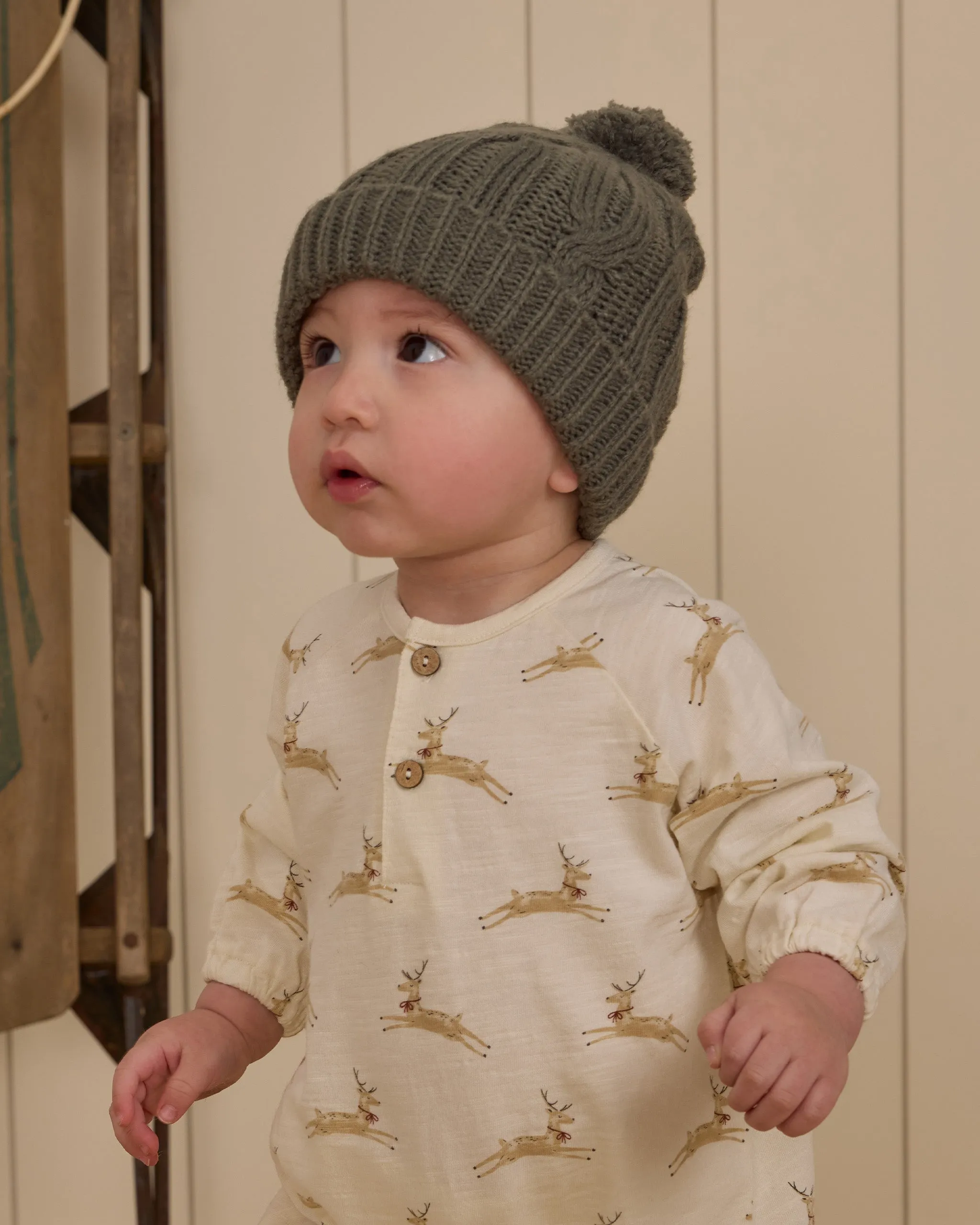 Rylee   Cru Henley Jumpsuit - Reindeer
