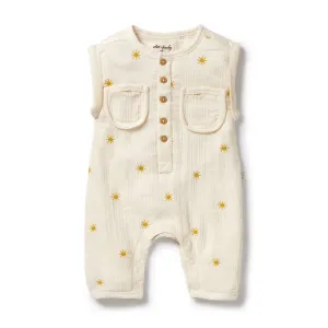 Wilson and Frenchy Sunshine Organic Crinkle Growsuit