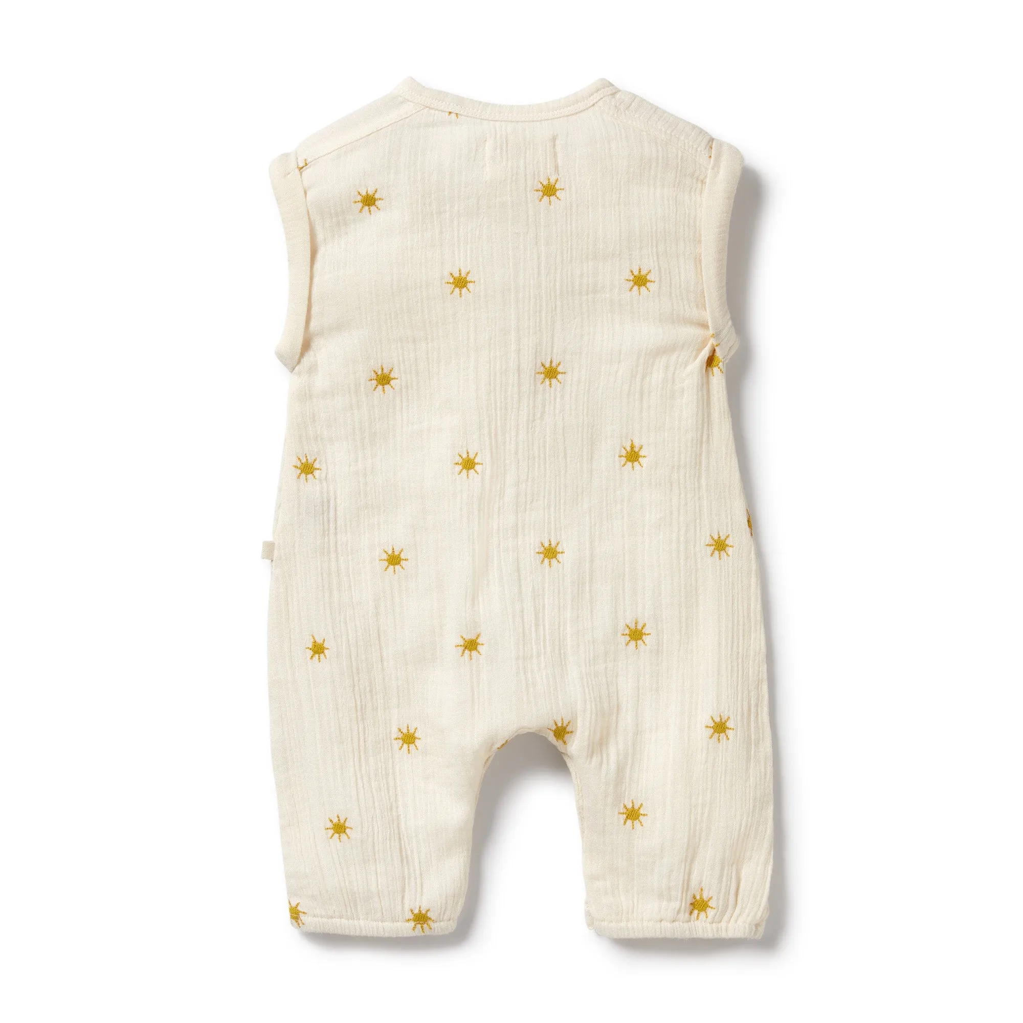 Wilson and Frenchy Sunshine Organic Crinkle Growsuit