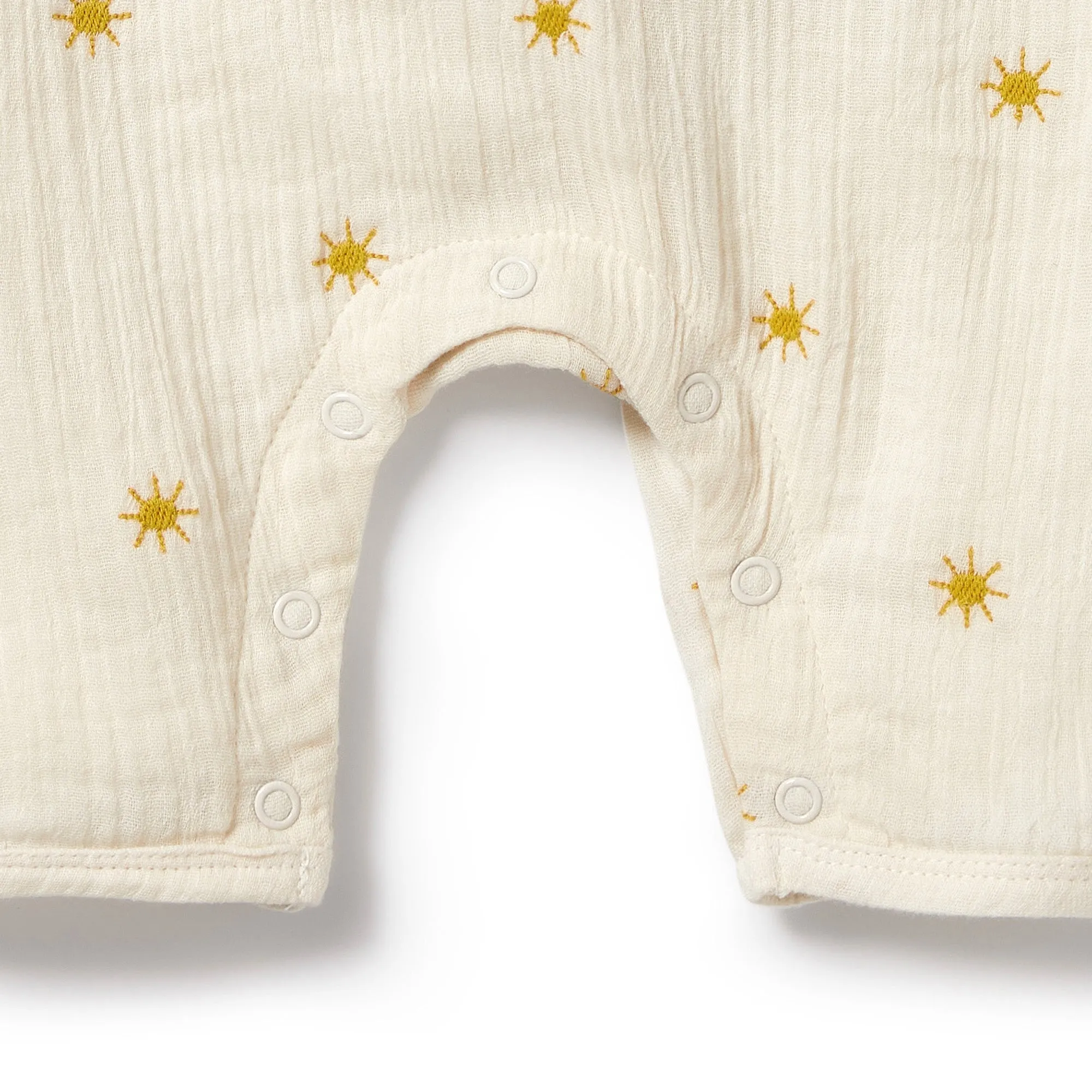 Wilson and Frenchy Sunshine Organic Crinkle Growsuit